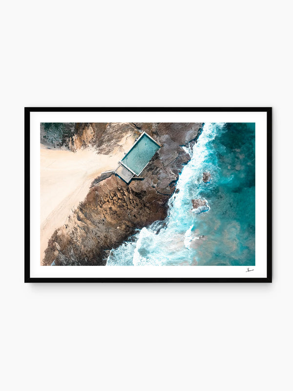 Mona Vale Rock Pool 04 - Wall Art Print