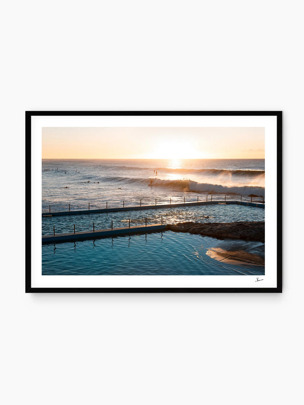 South Curl Curl Pool 02 - Wall Art Print