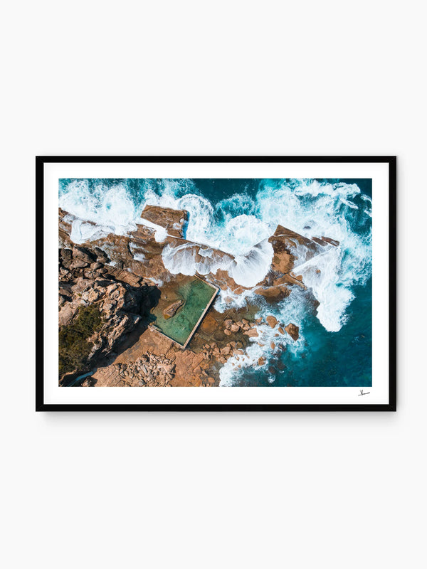 North Curl Curl Pool 01 - Wall Art Print