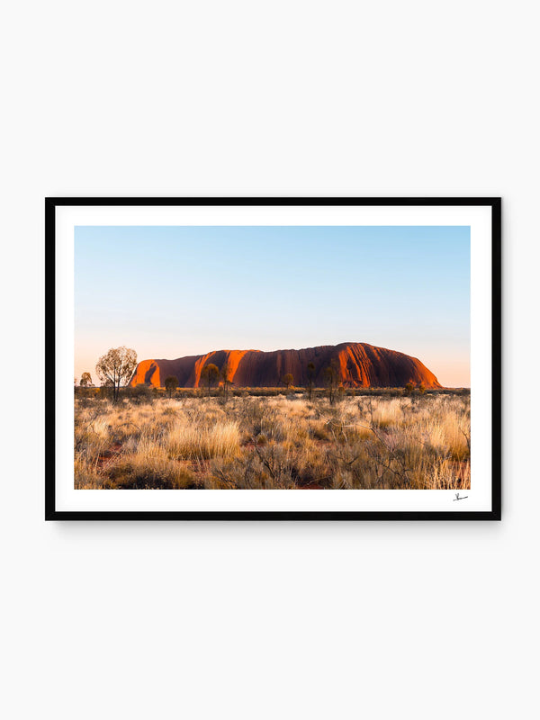 Uluru Sunrise 01 - Australian Wall Art Print