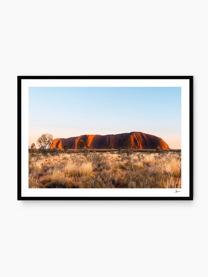 Uluru Sunrise 01 - Australian Wall Art Print