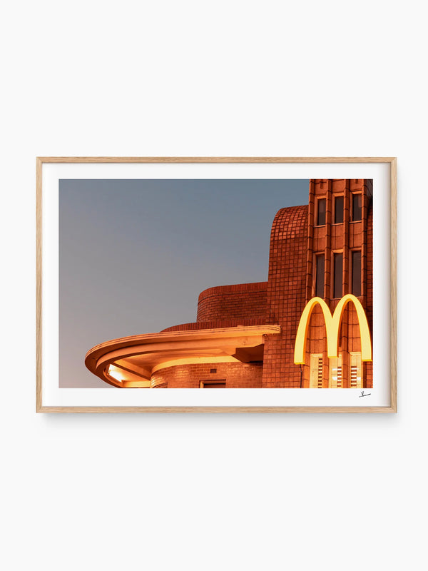 Art Deco Maccas 02 - Wall Art Print