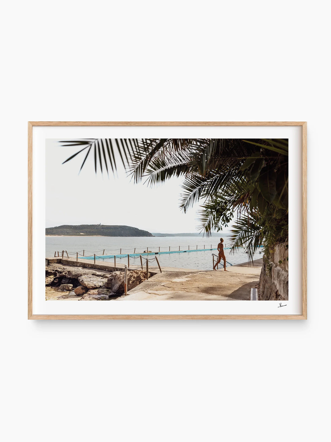 Palm Beach Rock Pool 02 - Wall Art Print