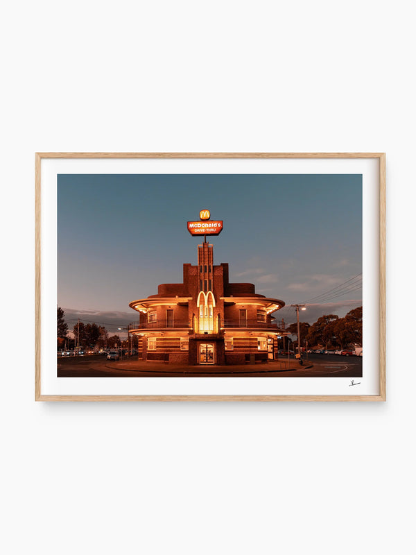 Art Deco Maccas 03 - Wall Art Print