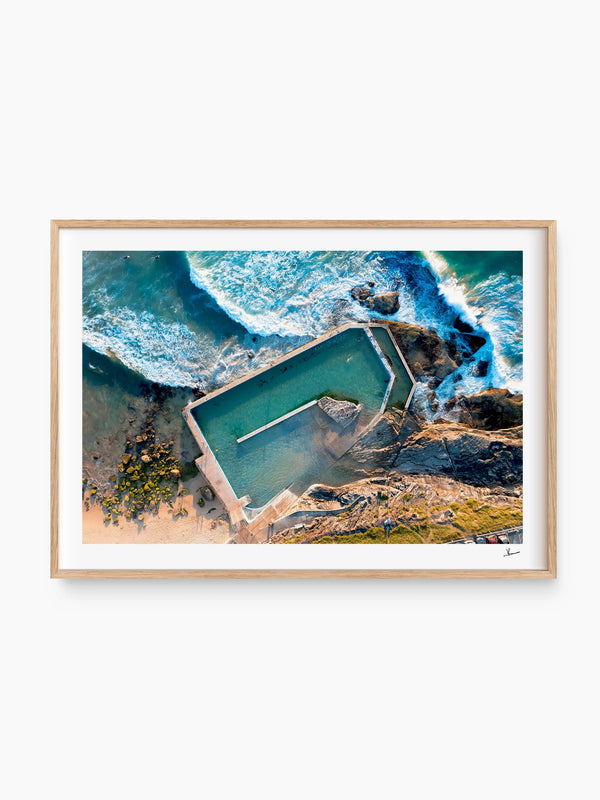 South Curl Curl Pool 01 - Wall Art Print