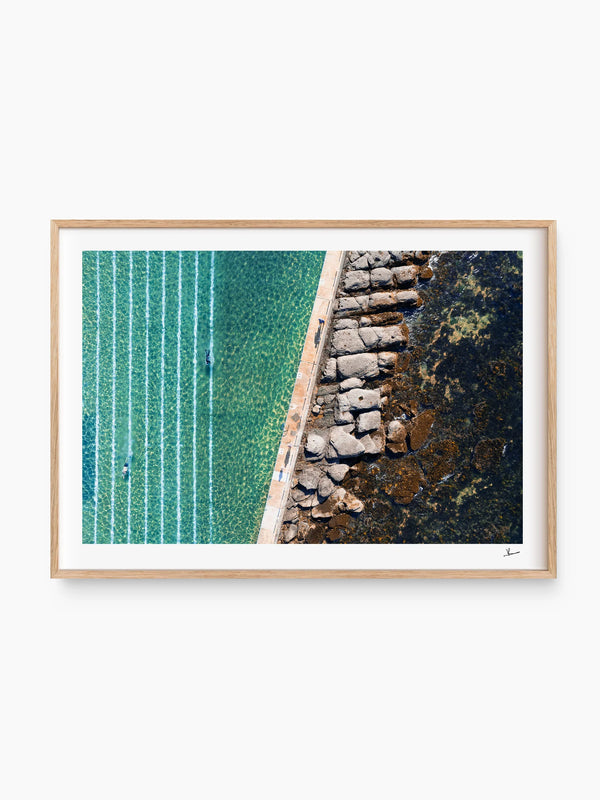 Collaroy Rock Pool 02 - Wall Art Print
