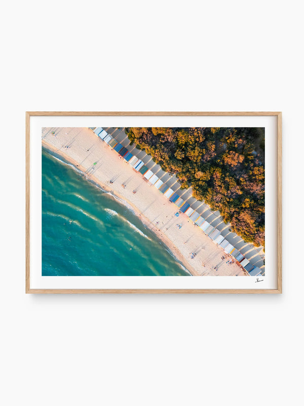 Brighton Bathing Boxes 03 - Wall Art Print