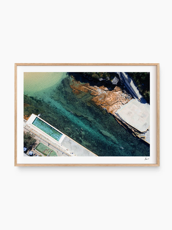 Geoff James Pool (Clovelly Baths) 01 - Wall Art Print