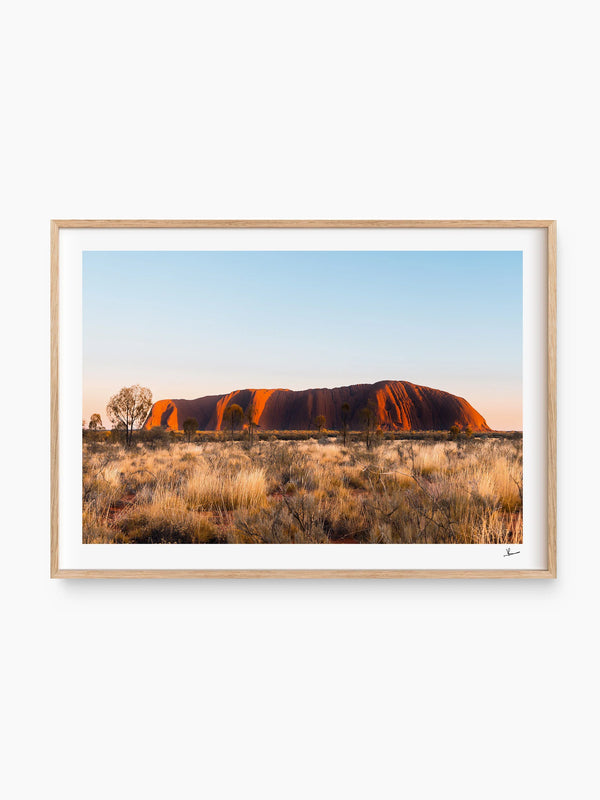 Uluru Sunrise 01 - Australian Wall Art Print