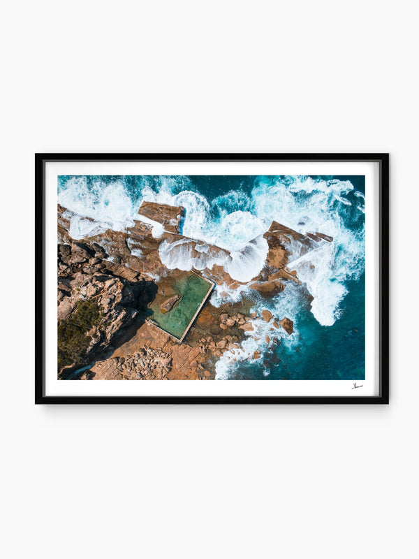 North Curl Curl Pool 01 - Wall Art Print