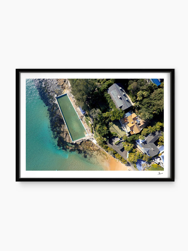 Palm Beach Rock Pool 01 - Wall Art Print