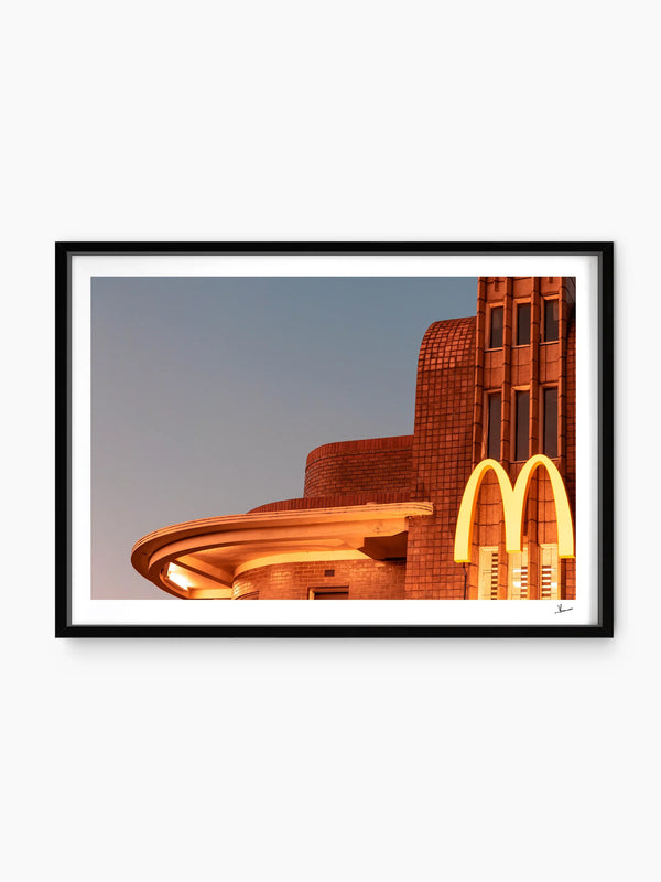 Art Deco Maccas 02 - Wall Art Print