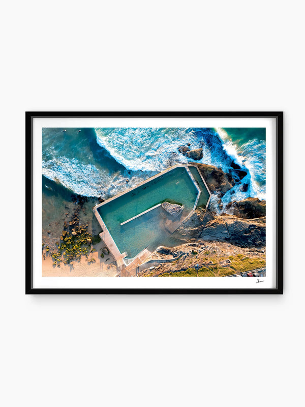 South Curl Curl Pool 01 - Wall Art Print