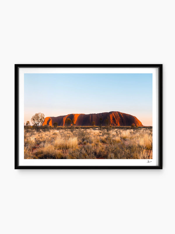 Uluru Sunrise 01 - Australian Wall Art Print