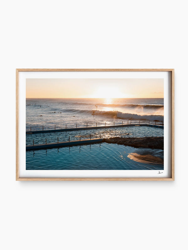 South Curl Curl Pool 02 - Wall Art Print