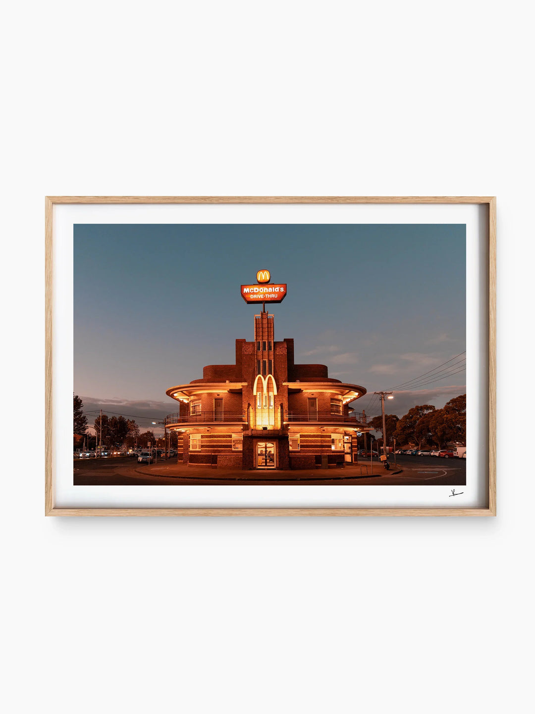 Art Deco Maccas 03 - Wall Art Print
