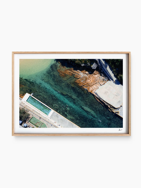 Geoff James Pool (Clovelly Baths) 01 - Wall Art Print