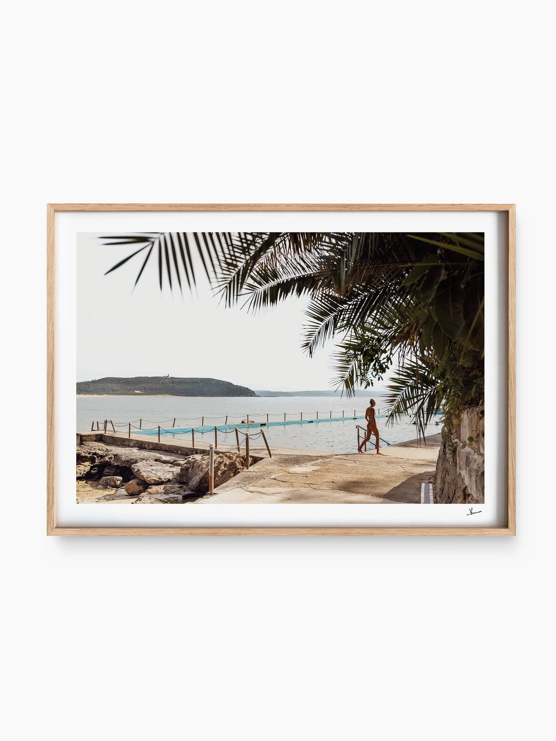 Palm Beach Rock Pool 02 - Wall Art Print