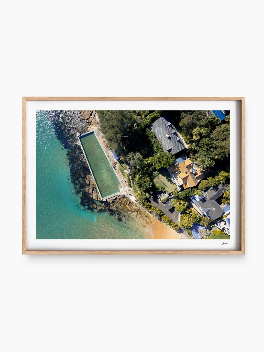 Palm Beach Rock Pool 01 - Wall Art Print