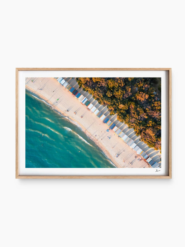 Brighton Bathing Boxes 03 - Wall Art Print