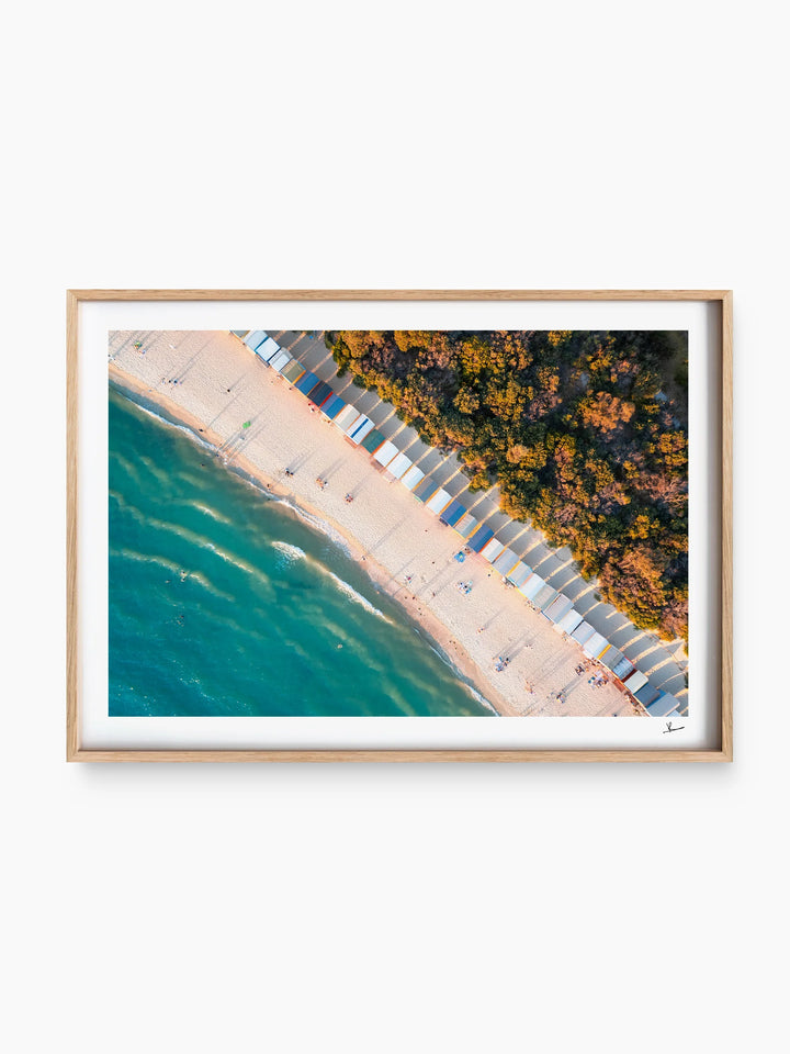 Brighton Bathing Boxes 03 - Wall Art Print