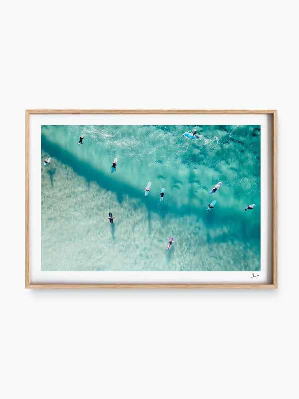 Freshie's Ripples - Freshwater Beach Wall Art Print