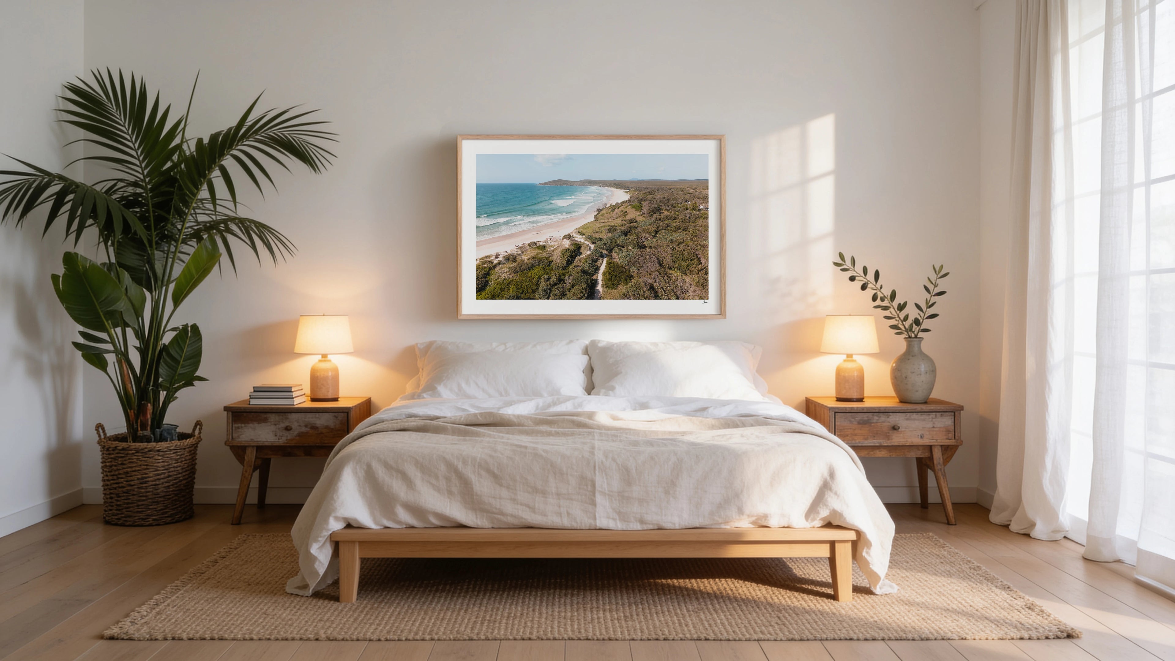 Angourie Back Beach 01 - Wall Art Print
