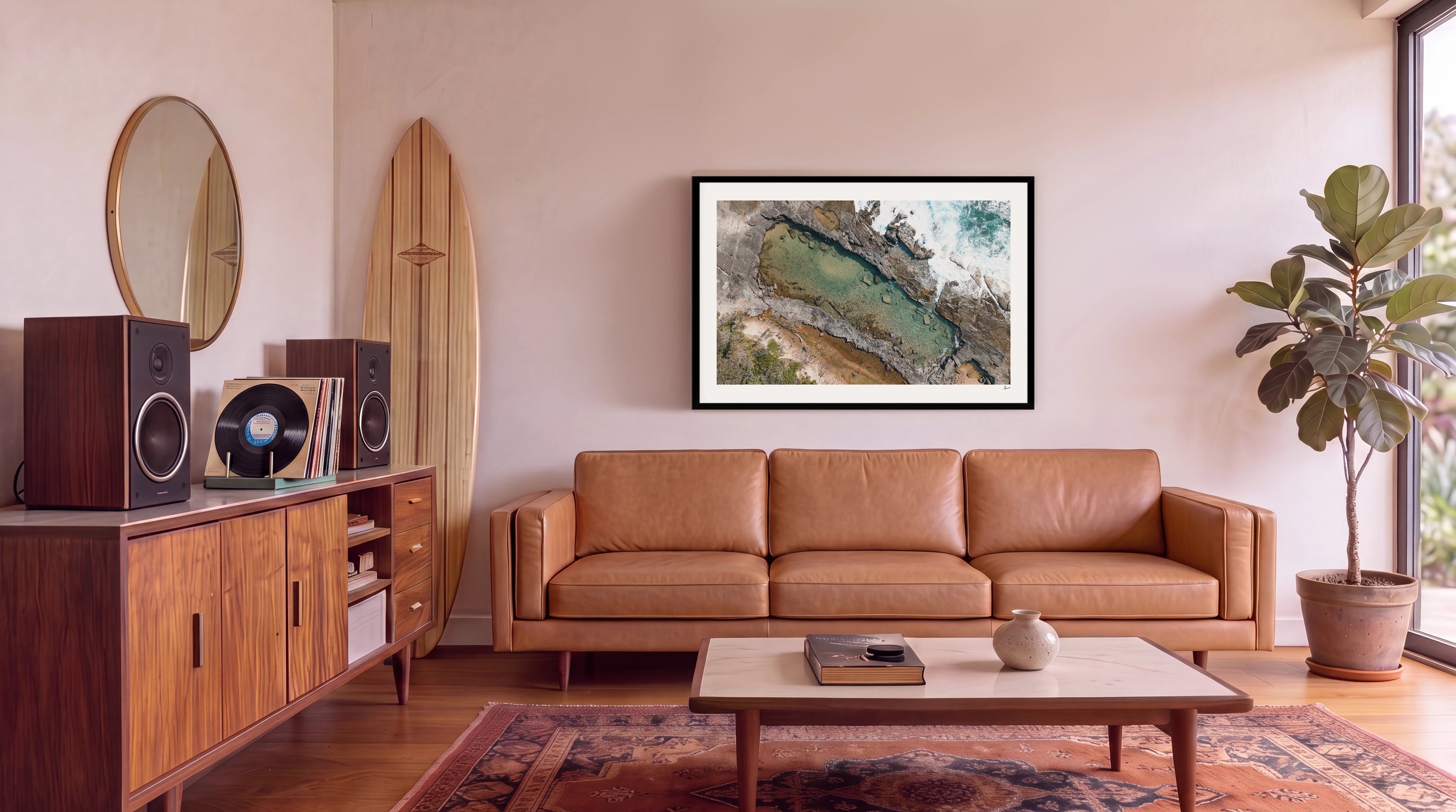 Angourie Rock Pool 01 - Wall Art Print