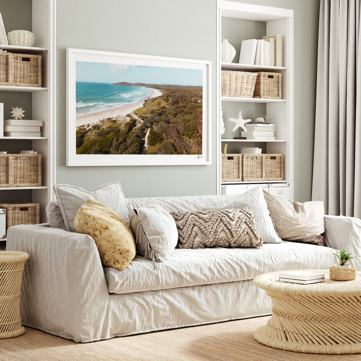 Angourie Back Beach 01 - Wall Art Print - Australia Unseen