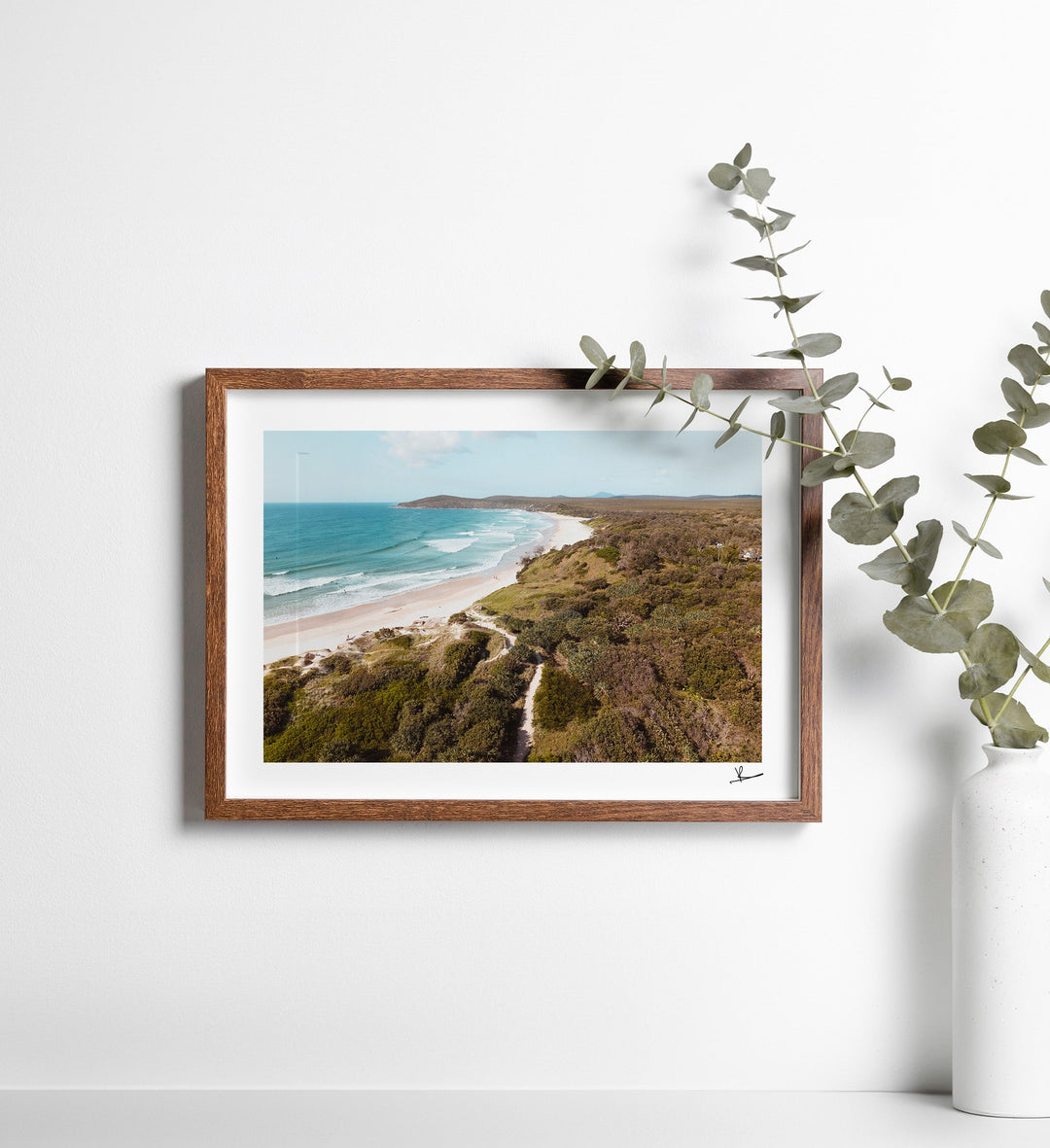 Angourie Back Beach 01 - Wall Art Print - Australia Unseen