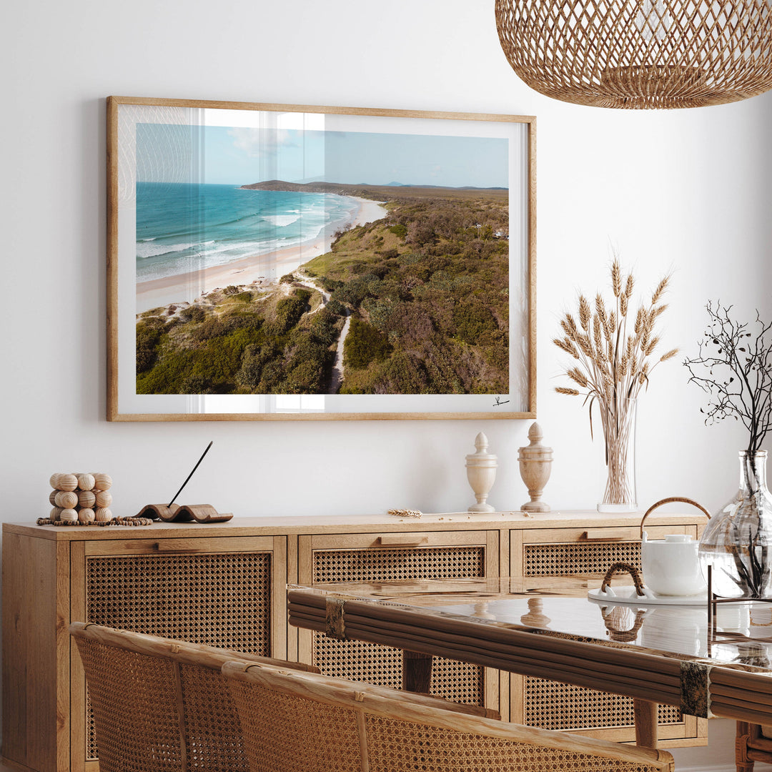 Angourie Back Beach 01 - Wall Art Print - Australia Unseen