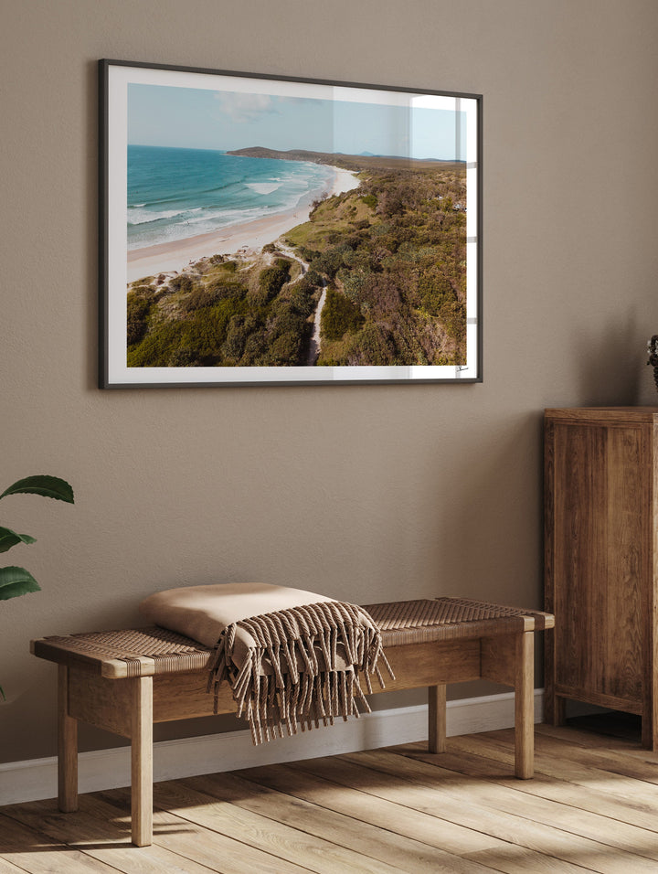 Angourie Back Beach 01 - Wall Art Print - Australia Unseen