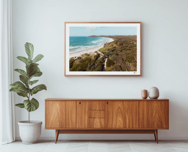 Angourie Back Beach 01 - Wall Art Print - Australia Unseen