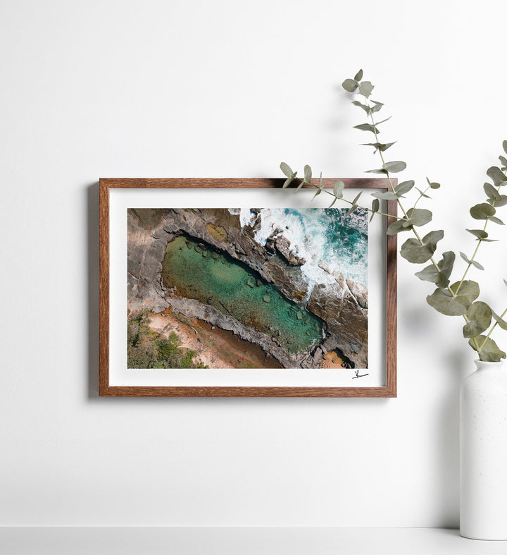 Angourie Rock Pool 01 - Wall Art Print - Australia Unseen