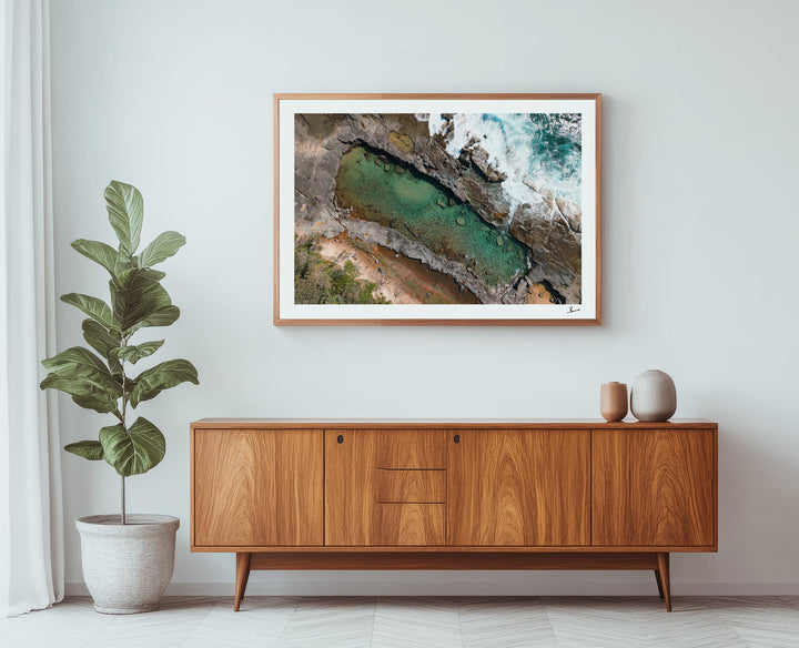 Angourie Rock Pool 01 - Wall Art Print - Australia Unseen