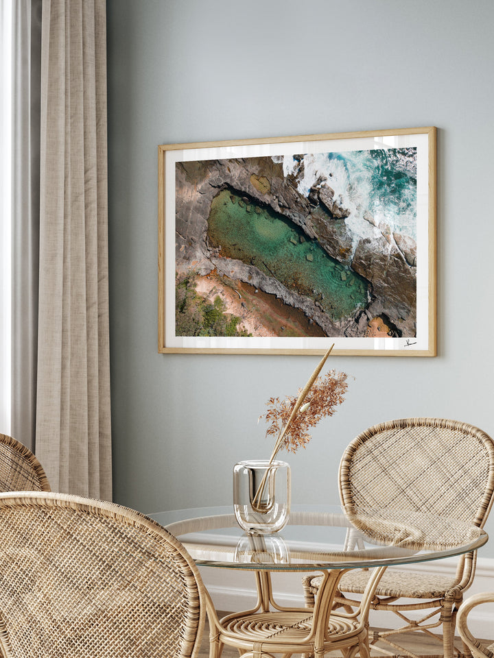 Angourie Rock Pool 01 - Wall Art Print - Australia Unseen