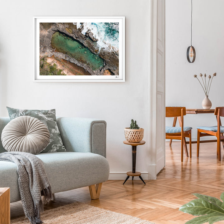 Angourie Rock Pool 01 - Wall Art Print - Australia Unseen