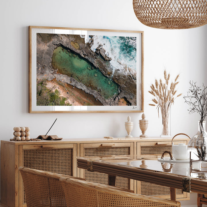 Angourie Rock Pool 01 - Wall Art Print - Australia Unseen