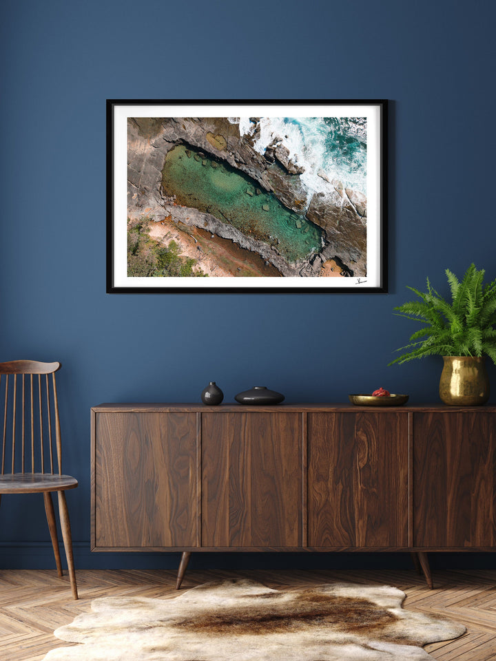 Angourie Rock Pool 01 - Wall Art Print - Australia Unseen