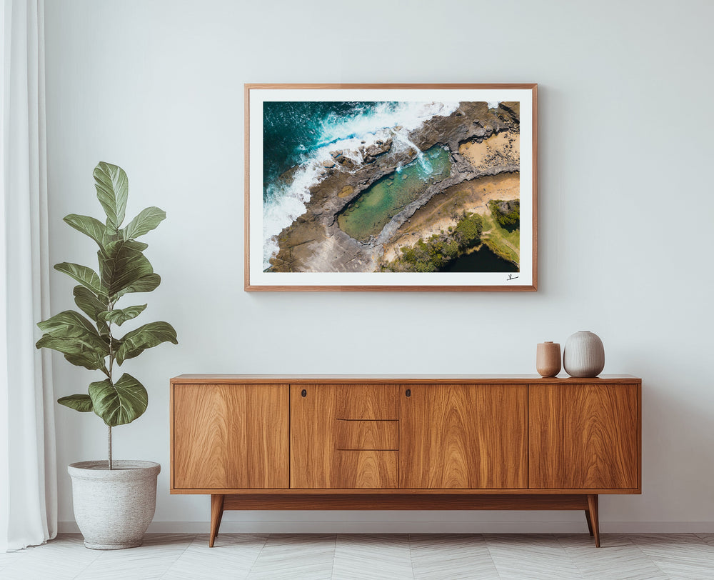 Angourie Rock Pool 02 - Wall Art Print - Australia Unseen