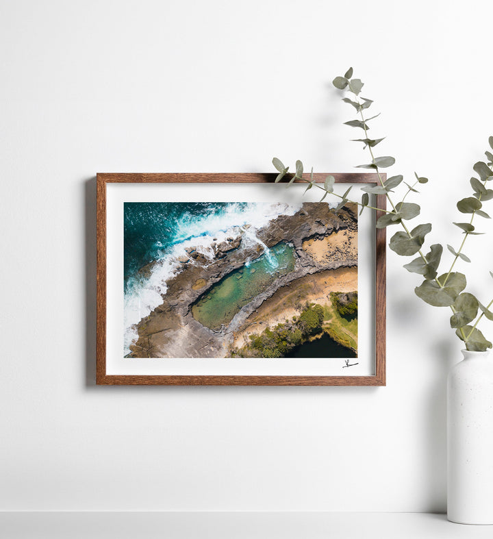 Angourie Rock Pool 02 - Wall Art Print - Australia Unseen