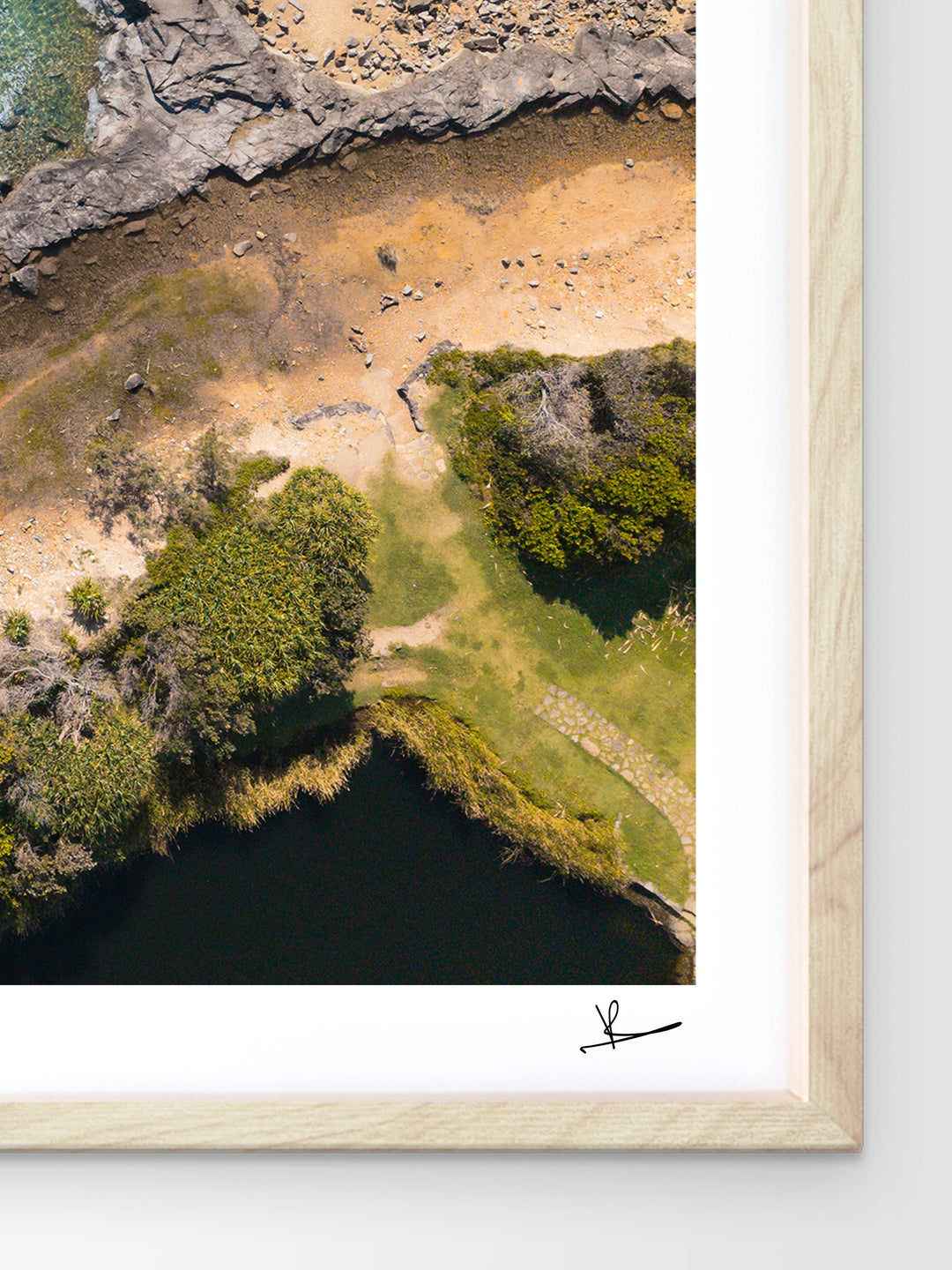 Angourie Rock Pool 02 - Wall Art Print - Australia Unseen