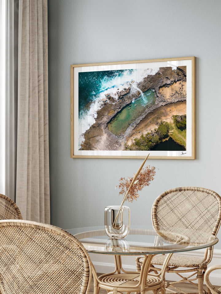 Angourie Rock Pool 02 - Wall Art Print - Australia Unseen