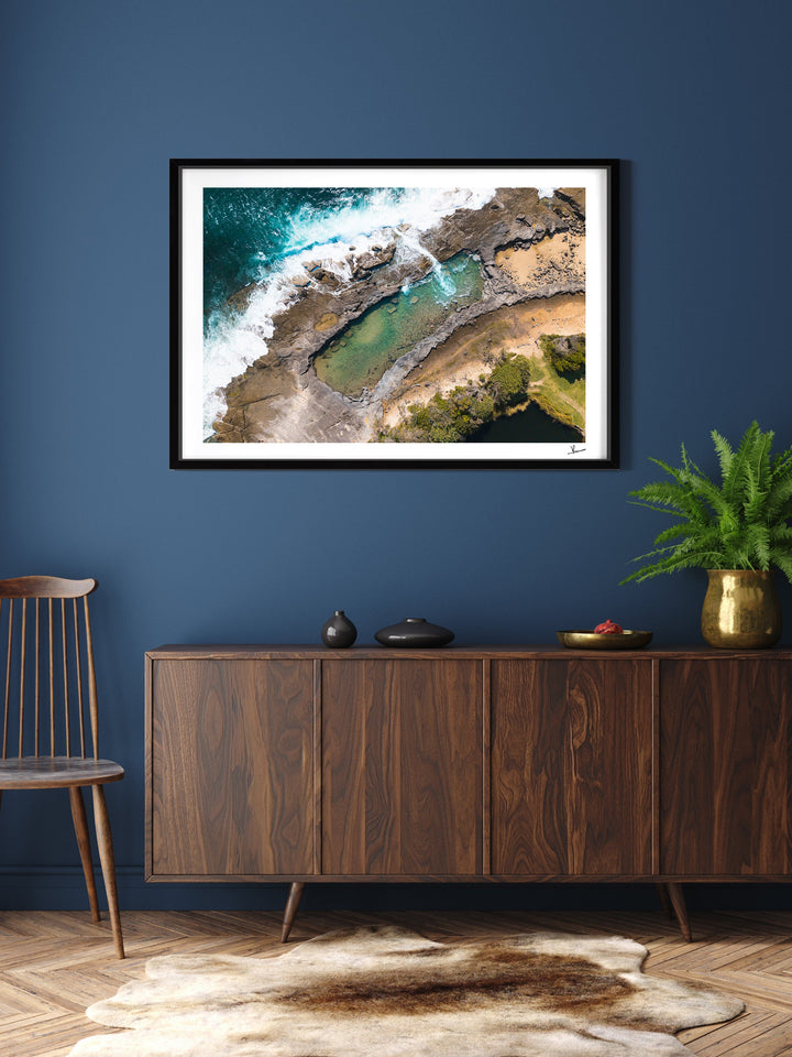 Angourie Rock Pool 02 - Wall Art Print - Australia Unseen