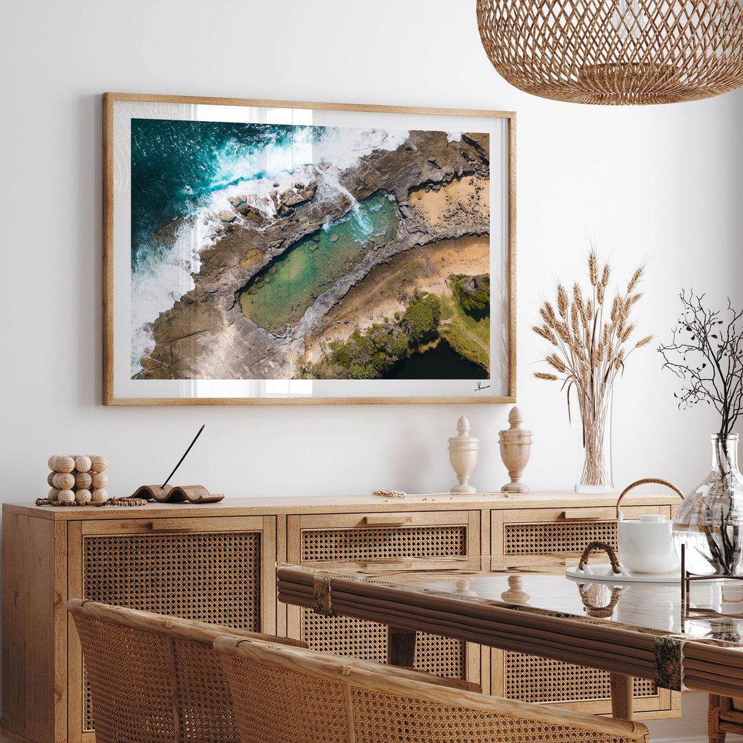 Angourie Rock Pool 02 - Wall Art Print - Australia Unseen