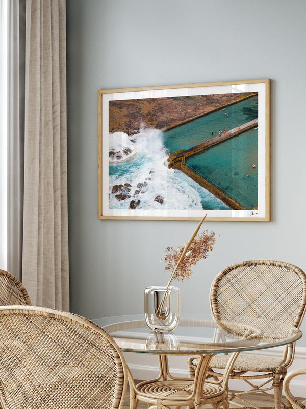 Austinmer Rock Pool 01 - Wollongong Wall Art Print - Australia Unseen