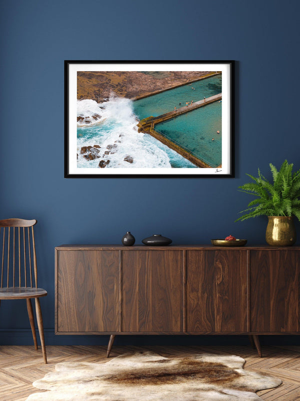 Austinmer Rock Pool 01 - Wollongong Wall Art Print - Australia Unseen
