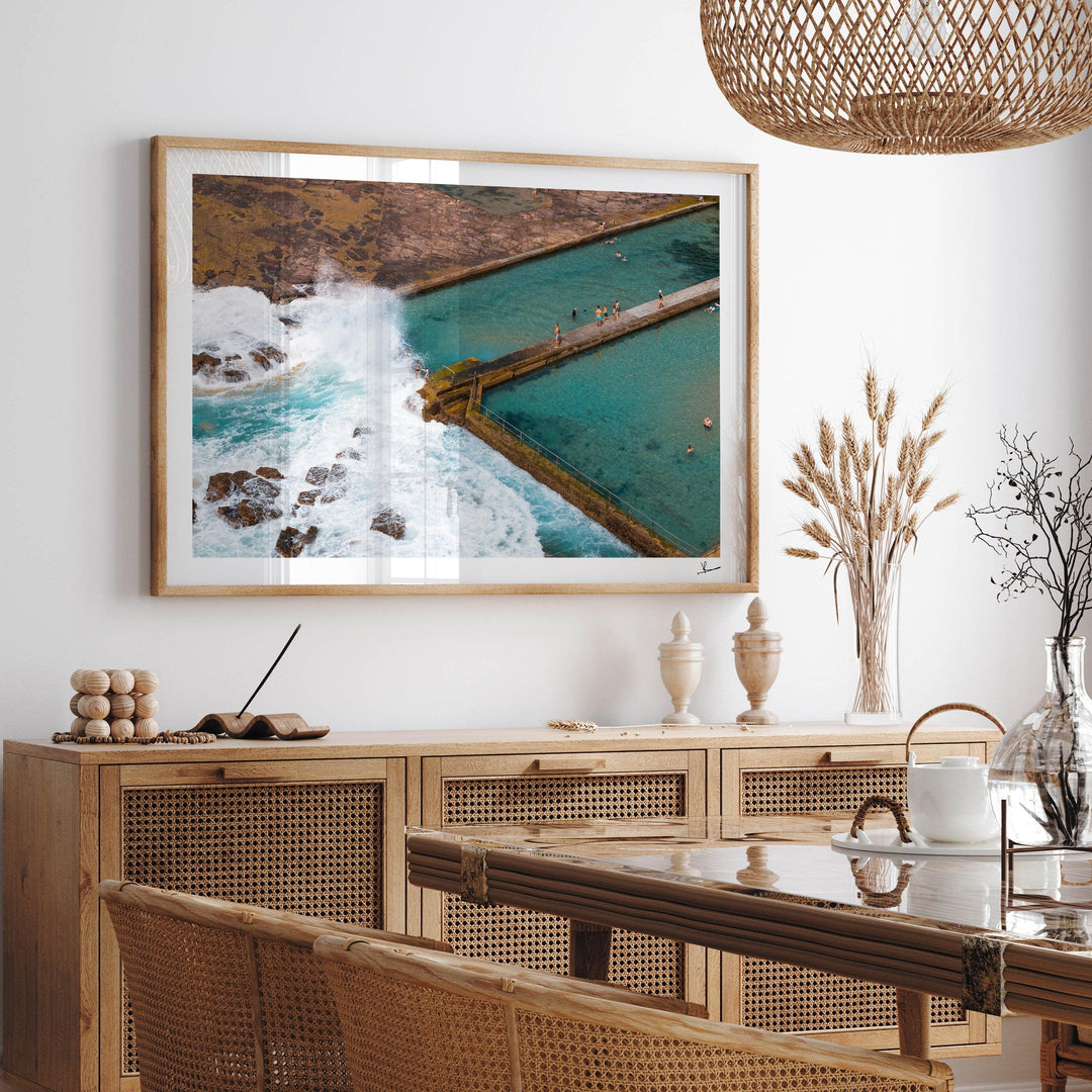 Austinmer Rock Pool 01 - Wollongong Wall Art Print - Australia Unseen