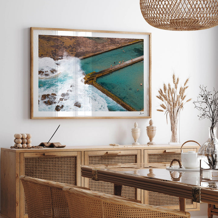Austinmer Rock Pool 01 - Wollongong Wall Art Print - Australia Unseen
