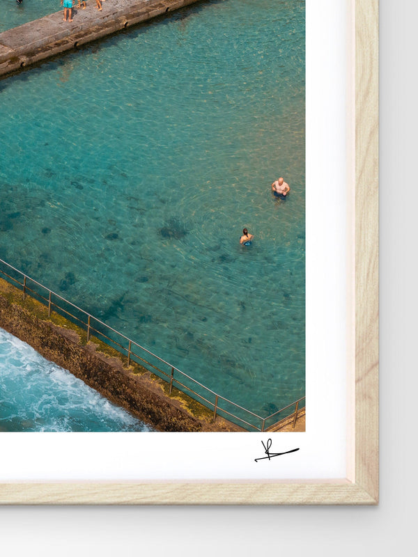Austinmer Rock Pool 01 - Wollongong Wall Art Print - Australia Unseen